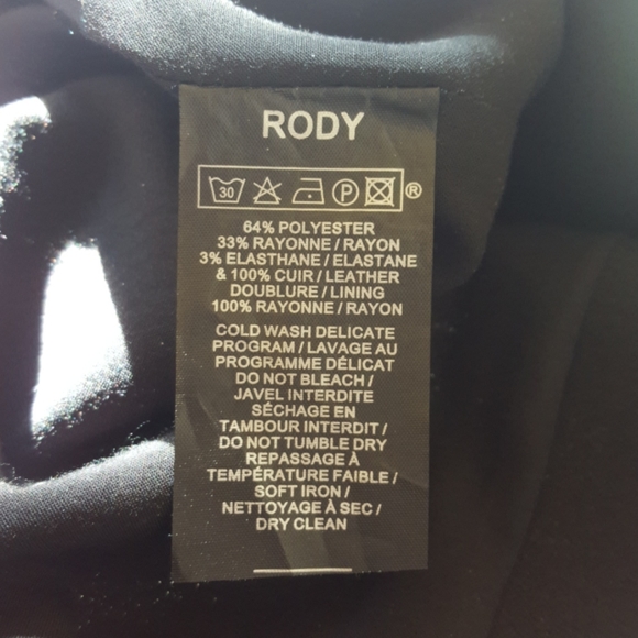 Black Ladies Dress by NUE 1904 Paris - Picture 11 of 12